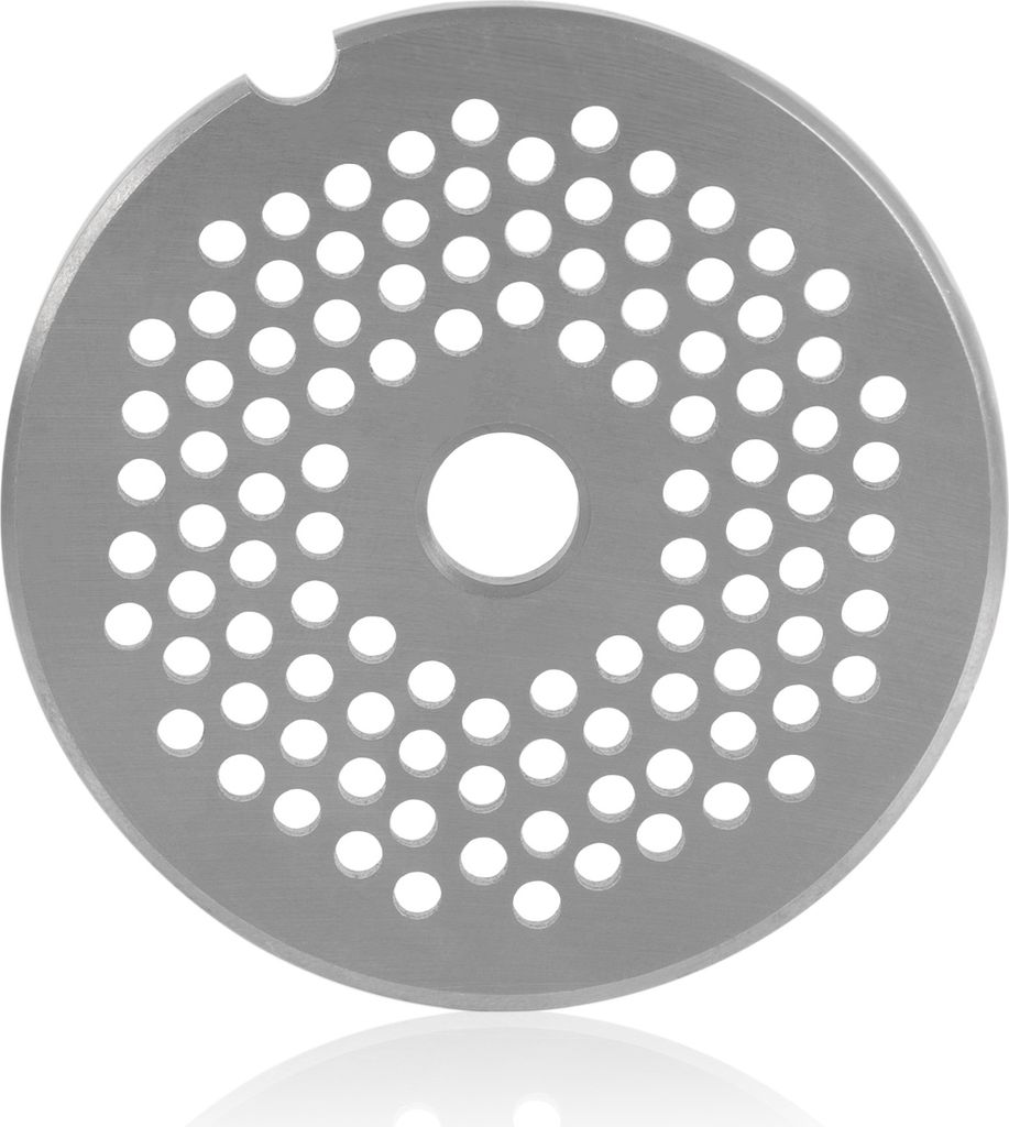 Mahlzeit Edelstahl Lochscheibe ø 3 mm für Profi Fleischwolf elektrisch | ø 6 cm