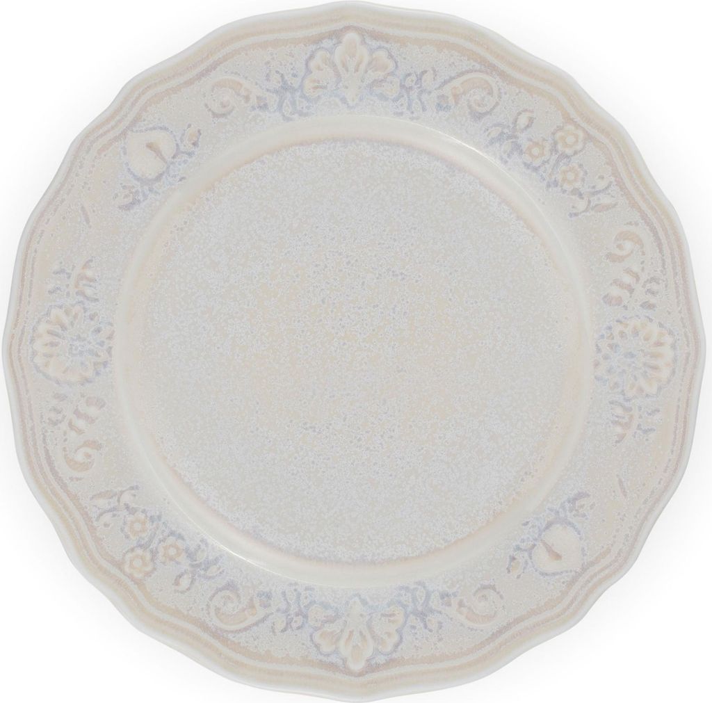 VERLO POEM OAT Speiseteller 26 cm – Flacher Teller in Oat (Cremefarben), Elegantes Modernes Design, Hochwertige Keramik