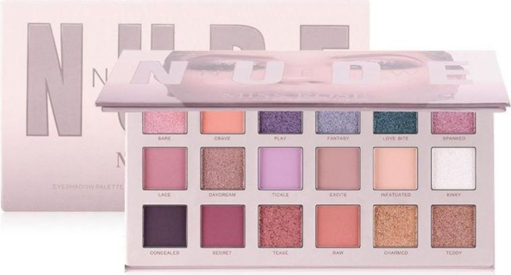 Miss Rose New Nude Eyeshadow Palette, Lidschatten - Chroma