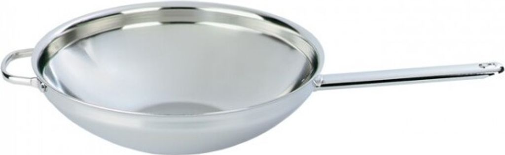 Demeyere Wok 36cm, Silber, 36 cm Produktbild 