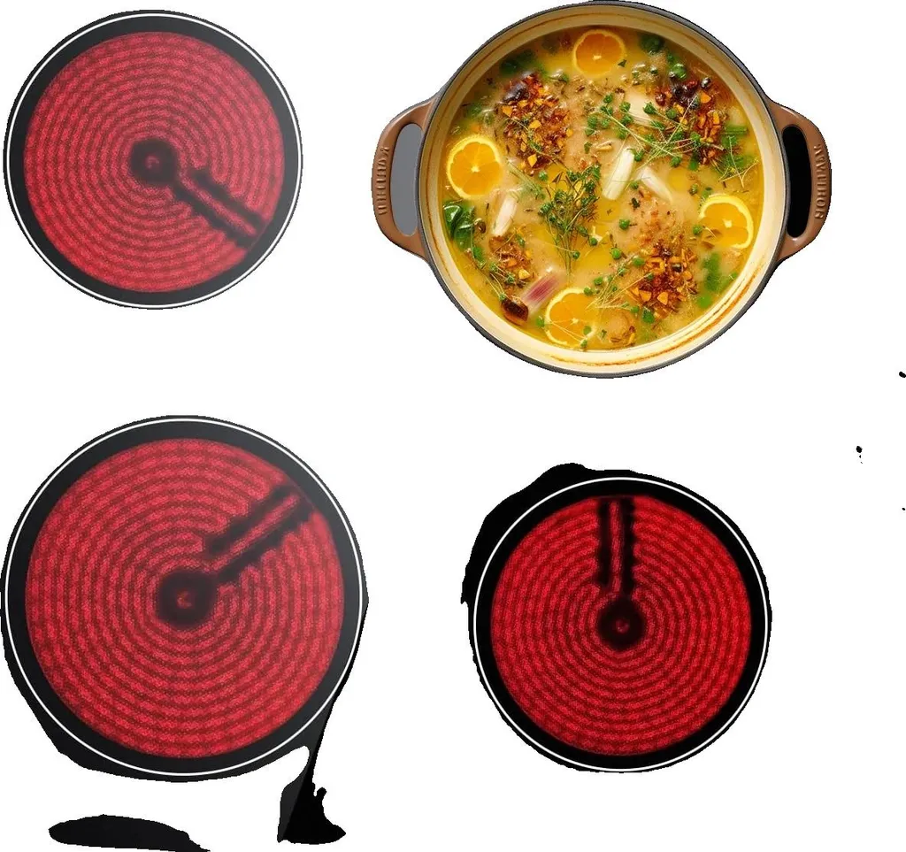 Table de cuisson 6000W à 4 zones avec commande tactile et sécurité