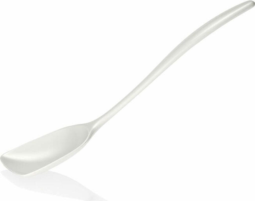 Rosti Kochlöffel New Classic breit, Küchenhelfer, Kunststoff, Weiß, 27 cm, 30047