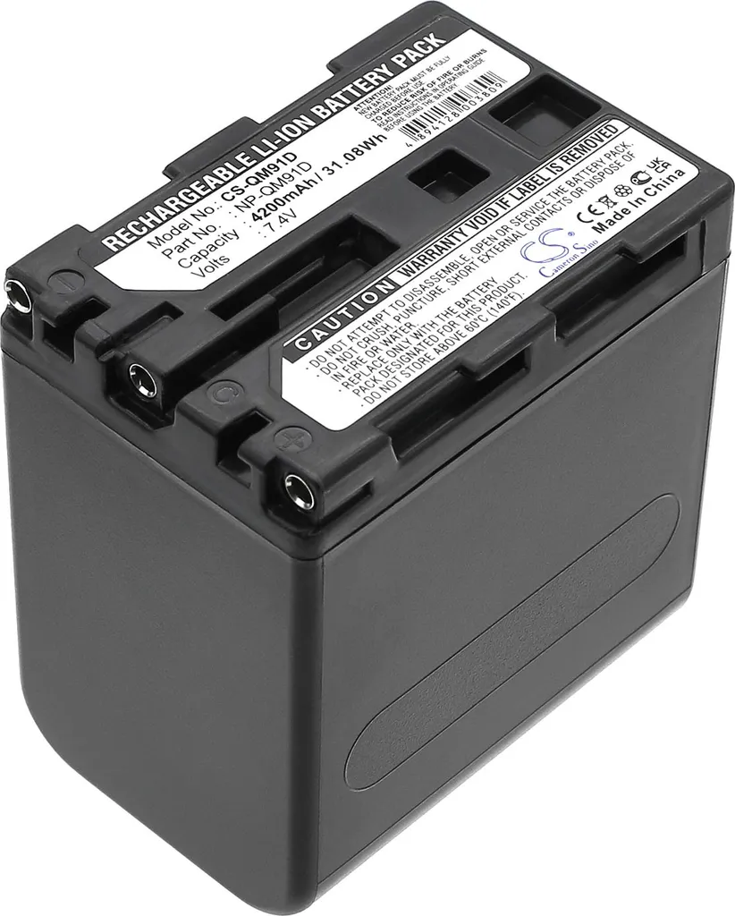 Batteria Sony CCD-TRV108 Compatibile | TECHTEK 7.4V High Performance - 3