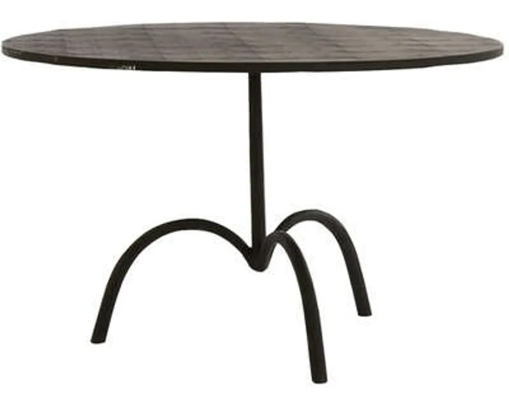 Table basse de salon SAMOA Light & Living noire mate idéale pour vos apéros