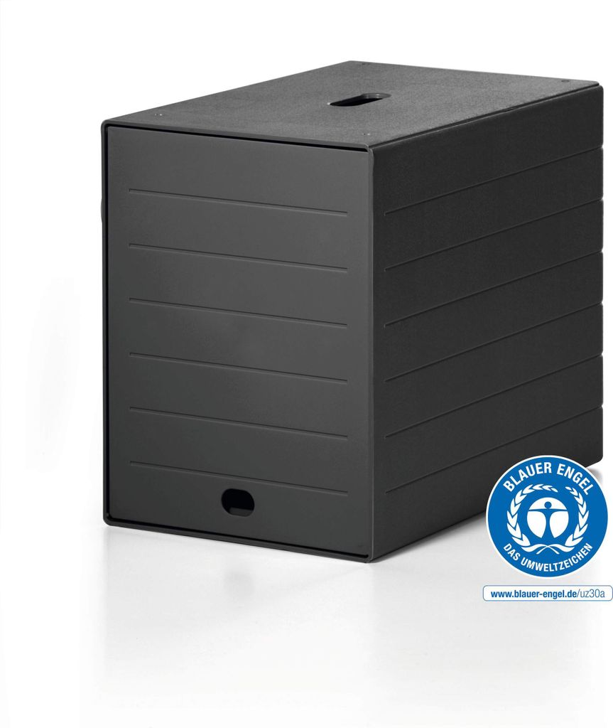 DURABLE Pojemnik z szufladami IDEALBOX PLUS 7, Antracytowy Zdjęcie produktu 