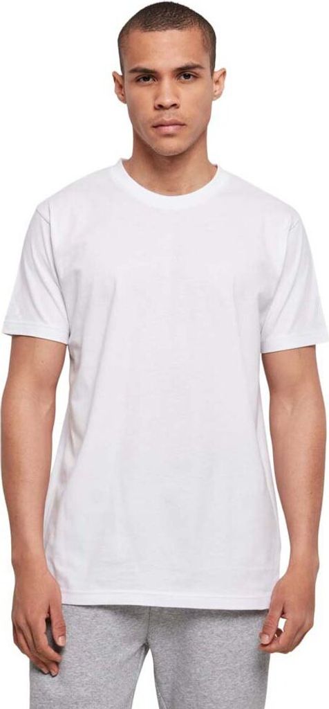 Build Your Brand Basic Kurzarm-t-shirt Weiß 4XL Mann Weiß Produktbild 