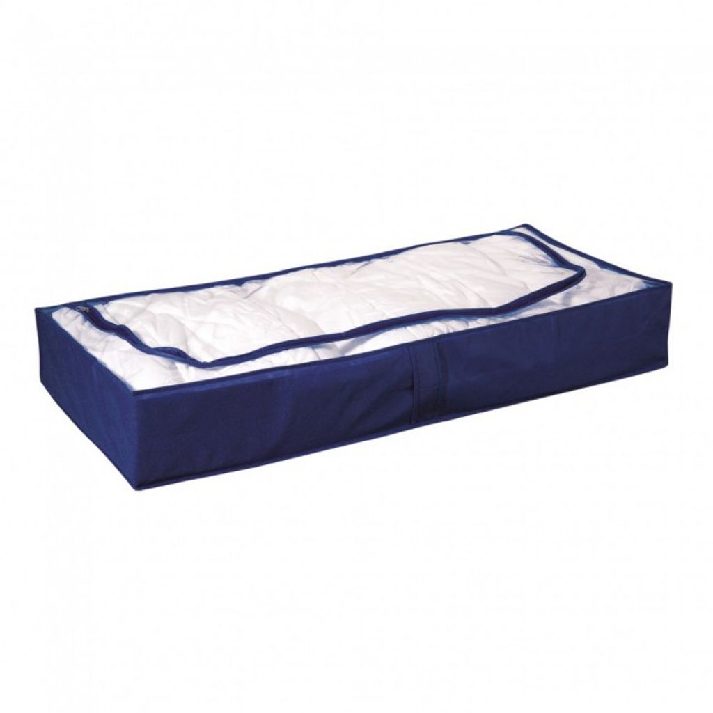 Unterbettbox,Vlies, 106x45x16cm,blau