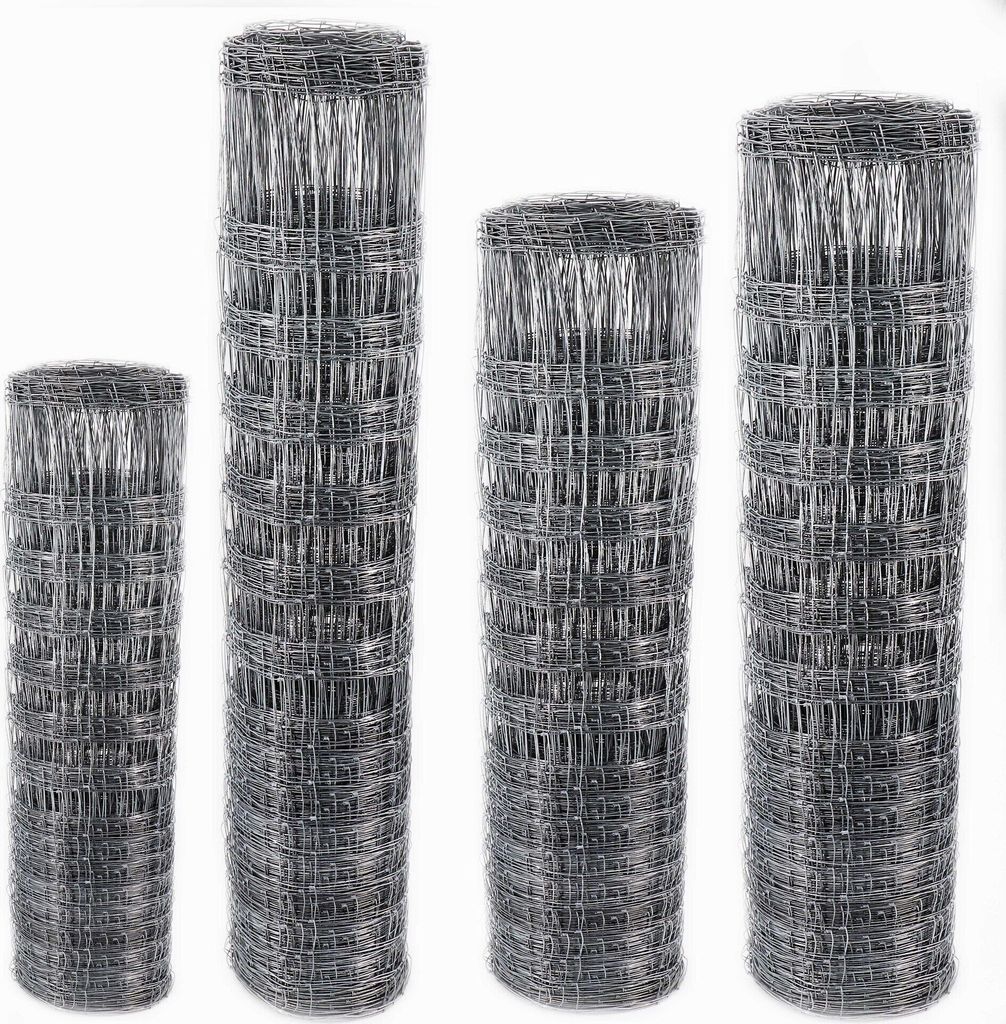 50m Wildzaun Forstzaun Weidezaun Drahtzaun 160/20/15 Schwere Ausführung