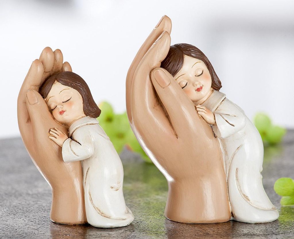 Gilde Figur Hand Mit Kind 36374