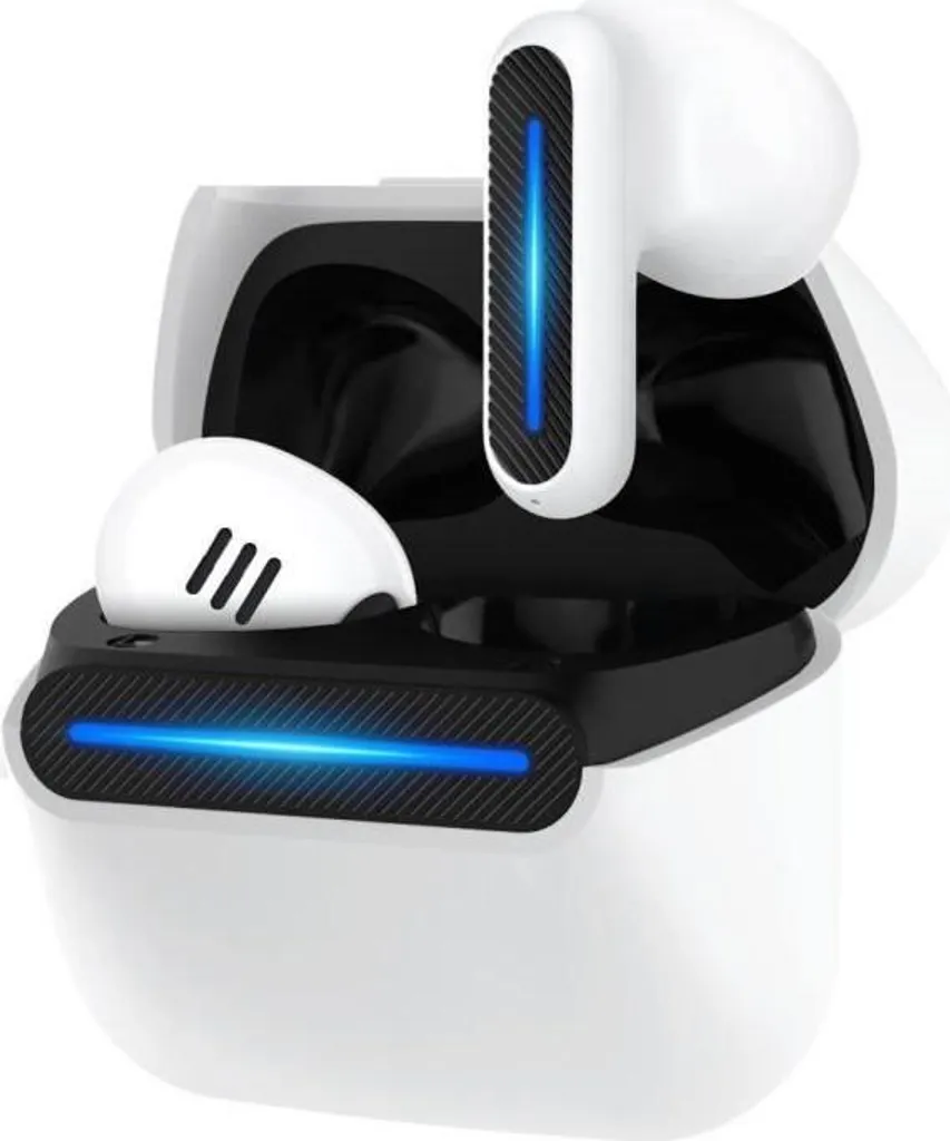 Cuffie TWS YENKEE EVEPODS Bianche: 24h di Musica e Chiamate HD - 1