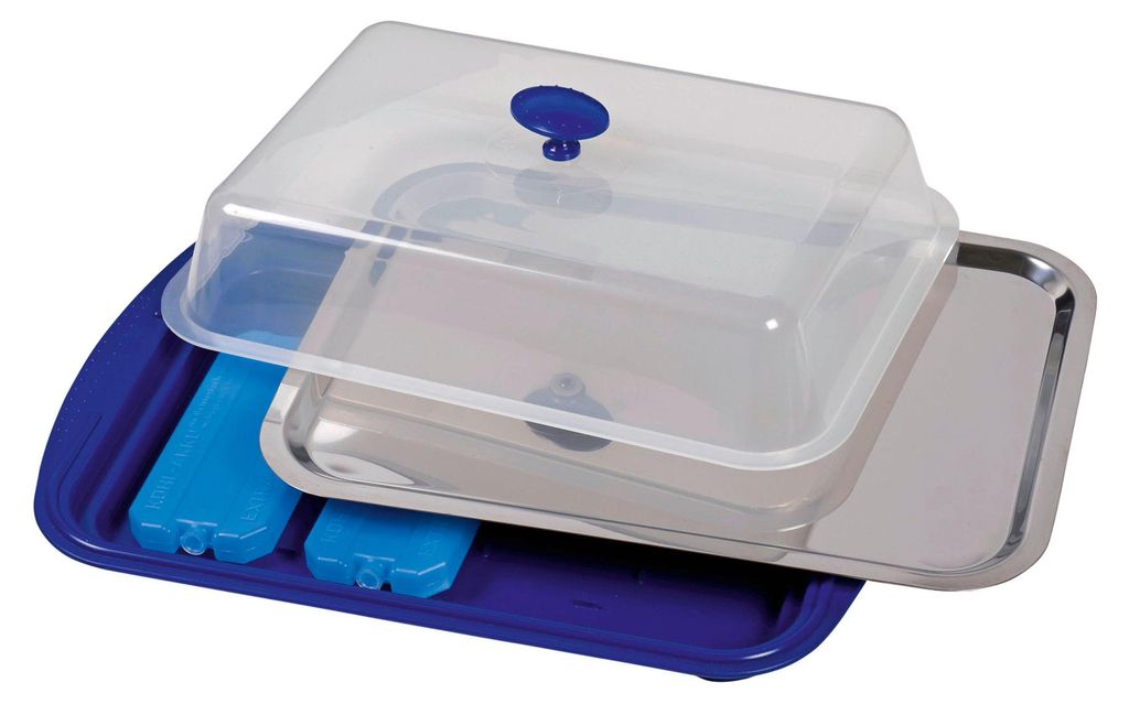Assheuer + Pott Thermo Tablett Set 9090 5tlg Größe 43 x 29 cm, Höhe 14 cm.