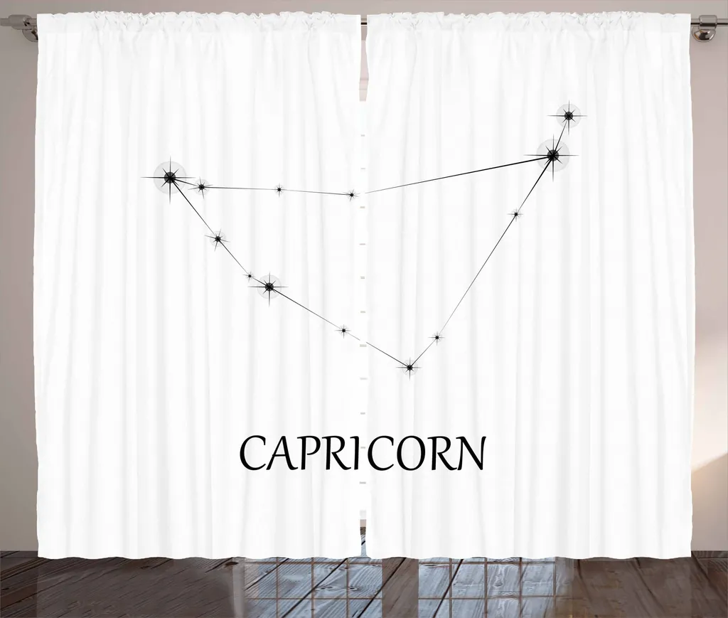 Tenda Galaxy Capricorno ABAKUHAUS - Arredo Camera Letto 280x175cm