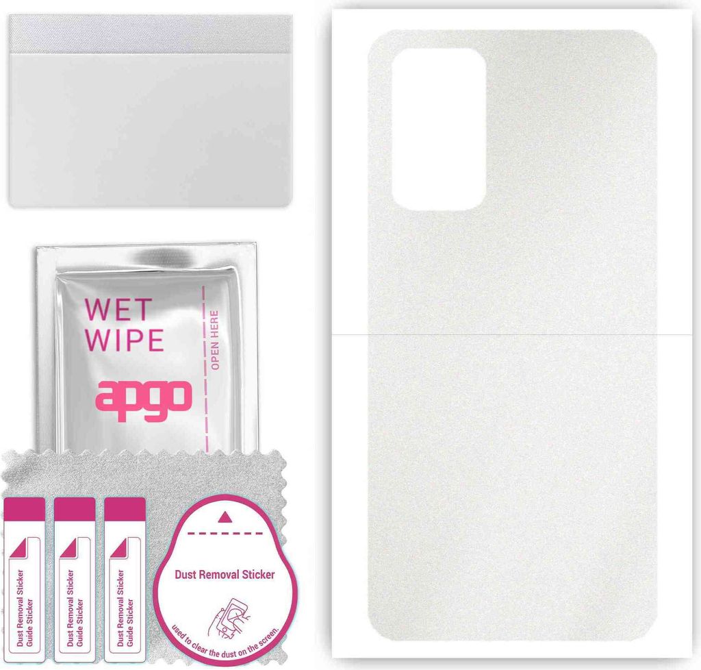 apgo Rückseite Schutzfolie, Skin, kompatibel mit Xiaomi Poco M4 Pro 5G, Hinten Displayschutzfolie aus Vinylfolie, kratzfest, einfache Montage - Ma...