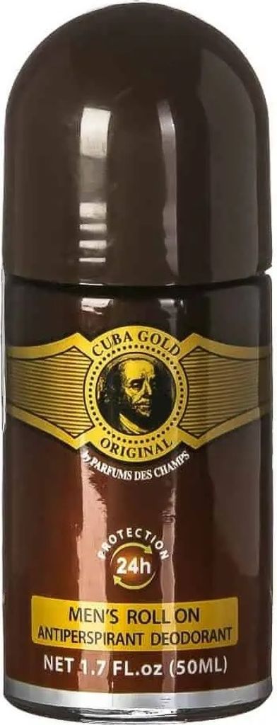 Cuba Original Gold Deodorant Roll-On, 50ml Produktbild 