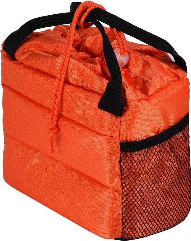 Borsa Impermeabile Reflex: Protezione Antiurto con Divisori Arancione
