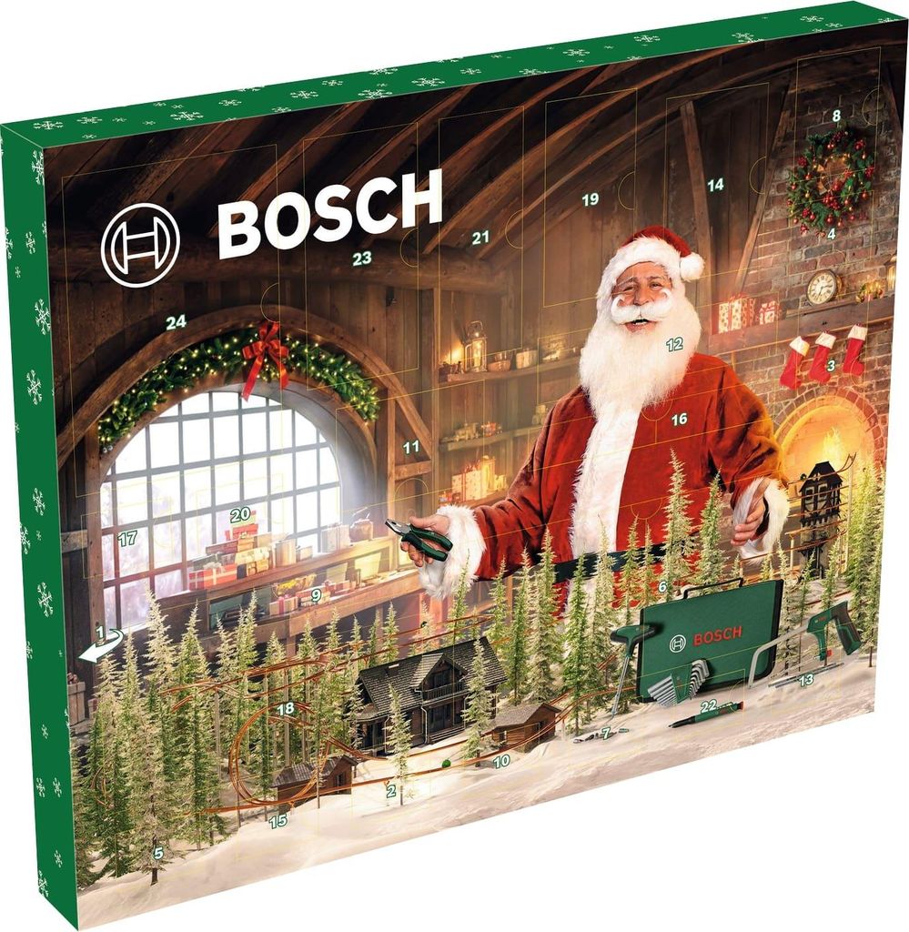 Calendario dell'avvento degli utensili manuali Bosch fai da Immagine del prodotto 