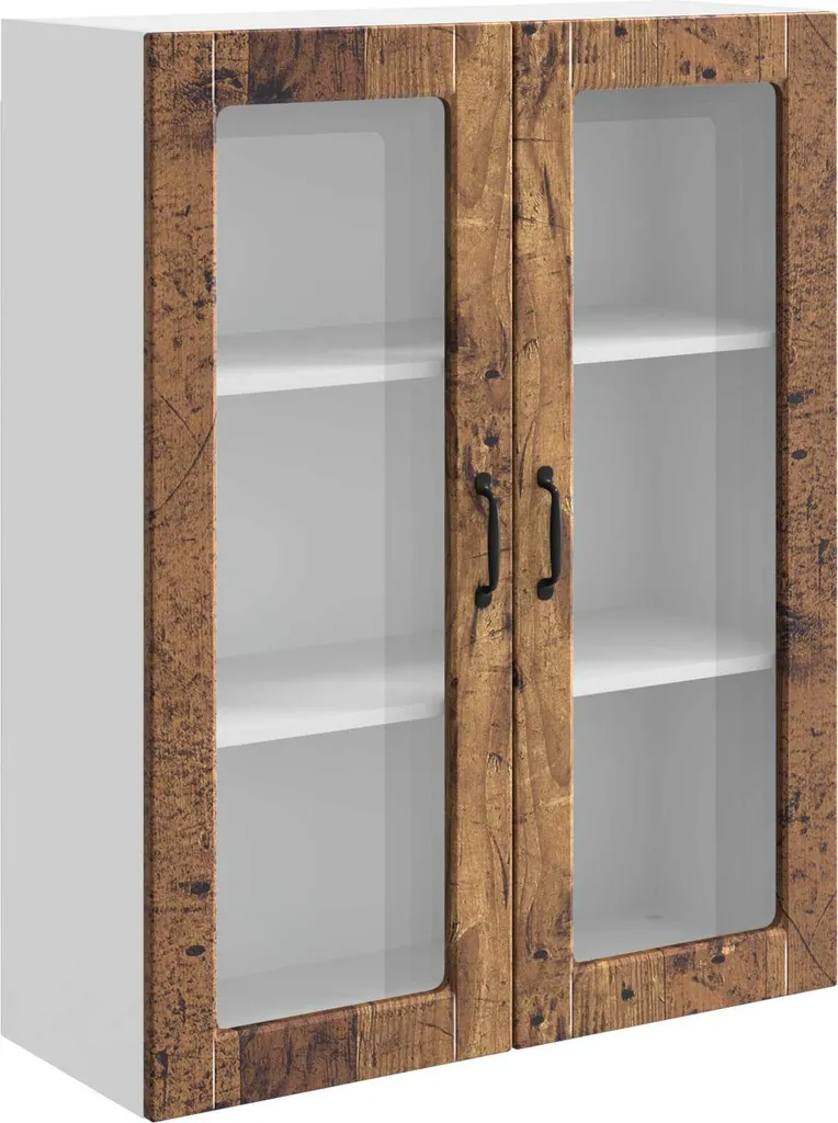Mobile Dispensa Kalmar 80x100 cm: Calore del Legno Vecchio