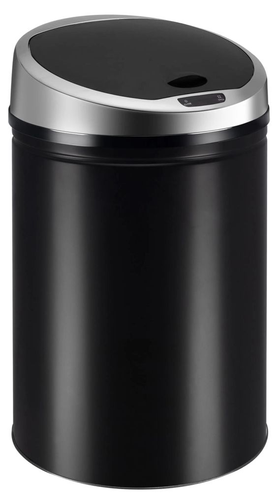 RIBELLI Sensor-Mülleimer – weiß, 50 Liter Produktbild 