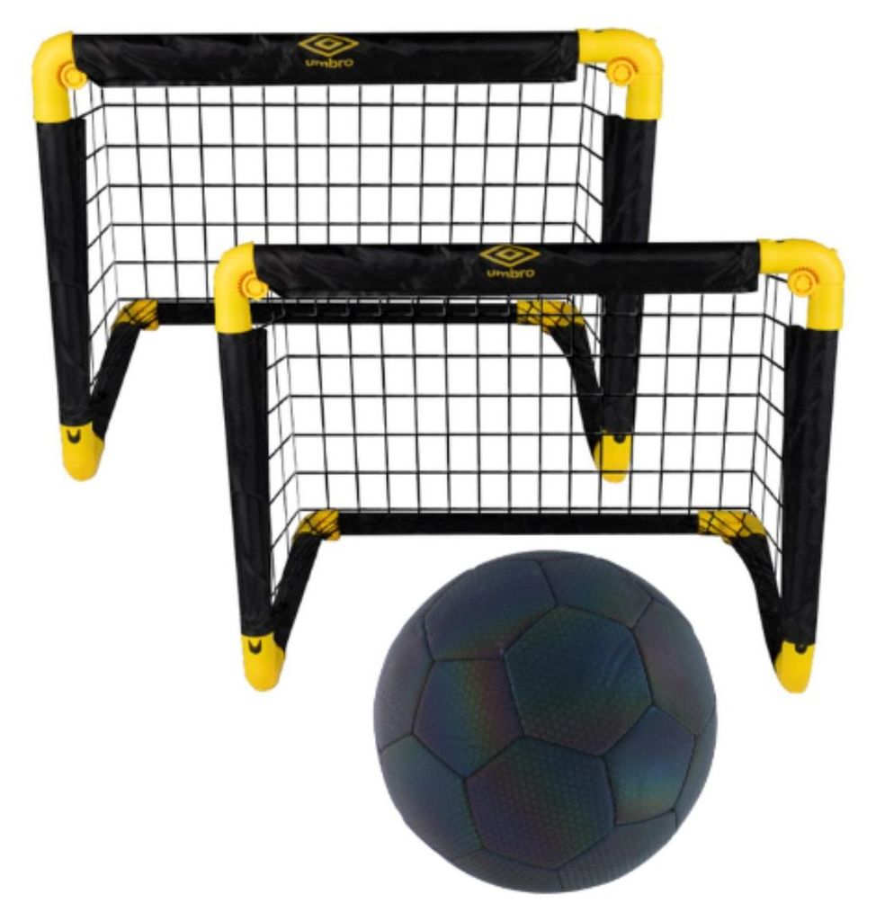 Umbro Fußballtor 50 x 44 x 44 cm, Set von 2 mit Fußball, Produktbild 