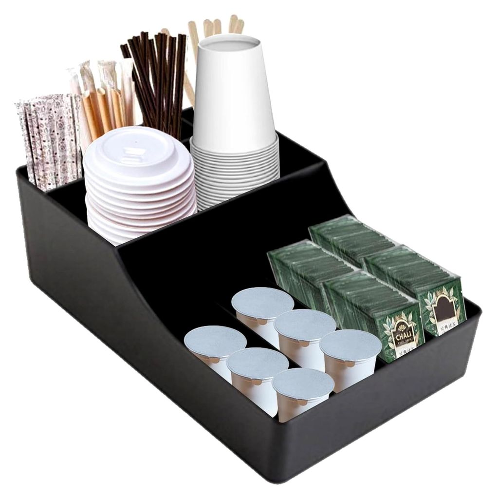 Kaffee Spender Organizer für Kaffeestation und Teebeutelboxen