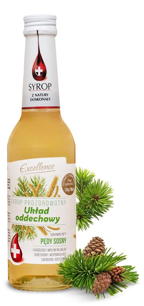Sirop de pousses de pin pour les voies respiratoires 320 ml Image du produit 