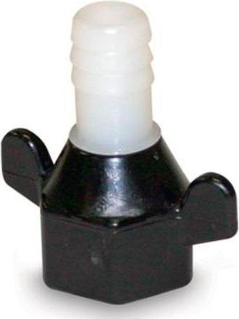 Shurflo Gerader Verbinder Schwarz 1/2 ́ ́ Schwarz 1/2 ́ ́