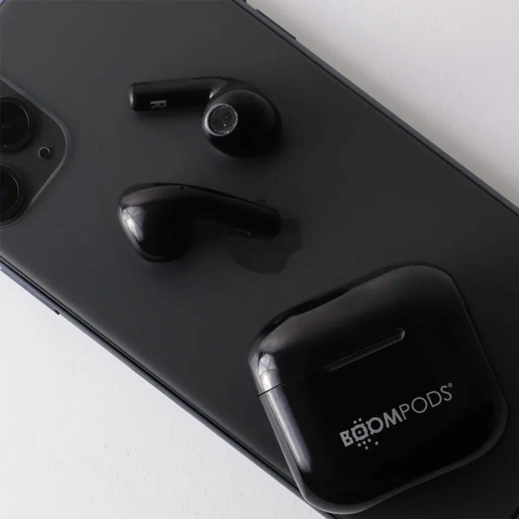 Boompods Bassline Compact BCOBLK : Écouteurs à Commande Tactile Noir - 10