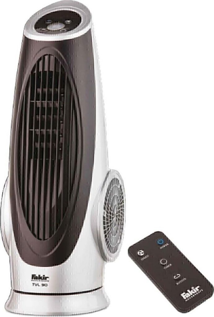 Fakir TVL 90 - Schwarz - Silber - Flur - Tisch - 960 m³/h - Produktbild 3