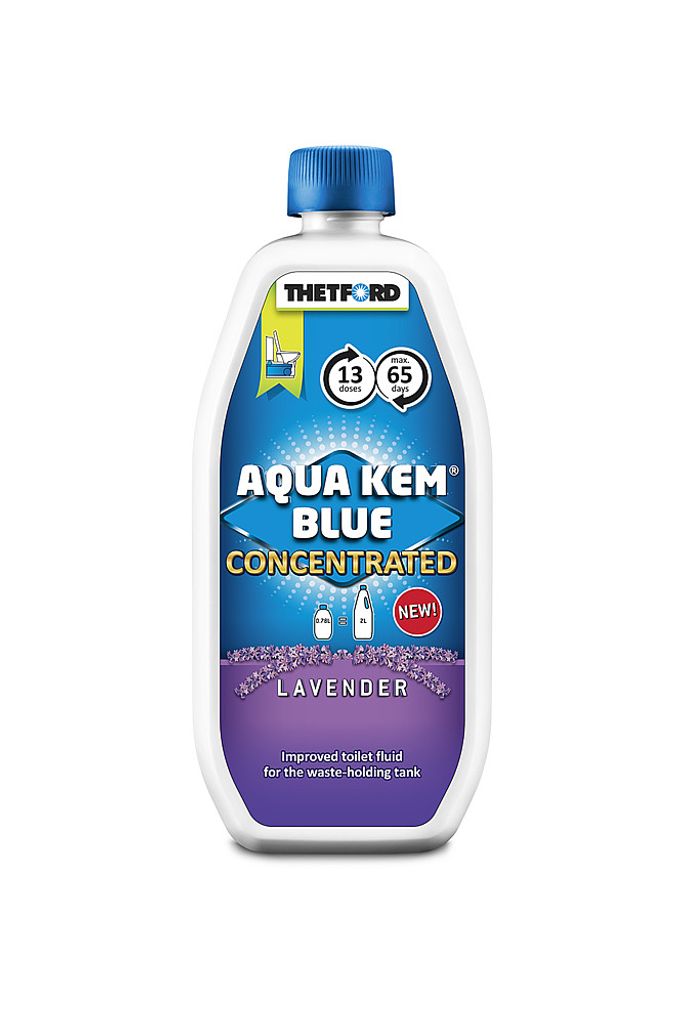 THETFORD Aqua Kem Blue Konzentrat Lavendel - Sanitärzusatz - 780ml - Reduziert Gasentwicklung