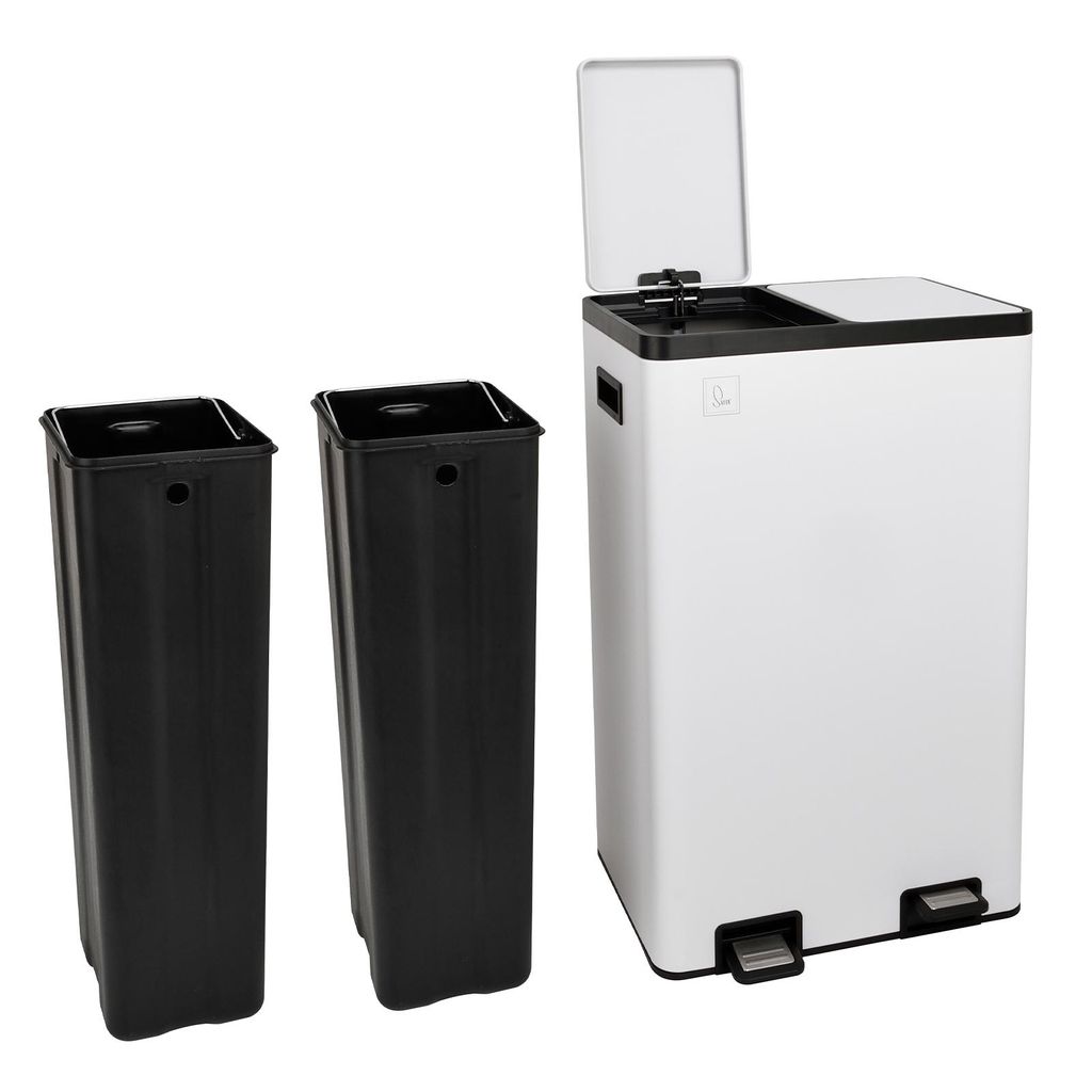 SVITA TMH2X30 Mülleimer 60L Mülltrennsystem 2 Fächer 2x30L Produktbild 
