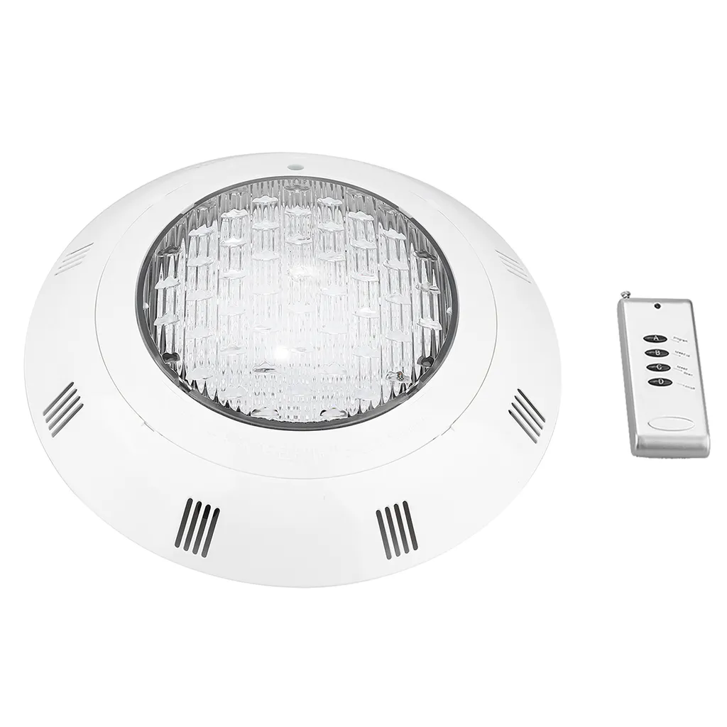 Éclairage de piscine LED RGB étanche avec télécommande sans fil - 12V - 5