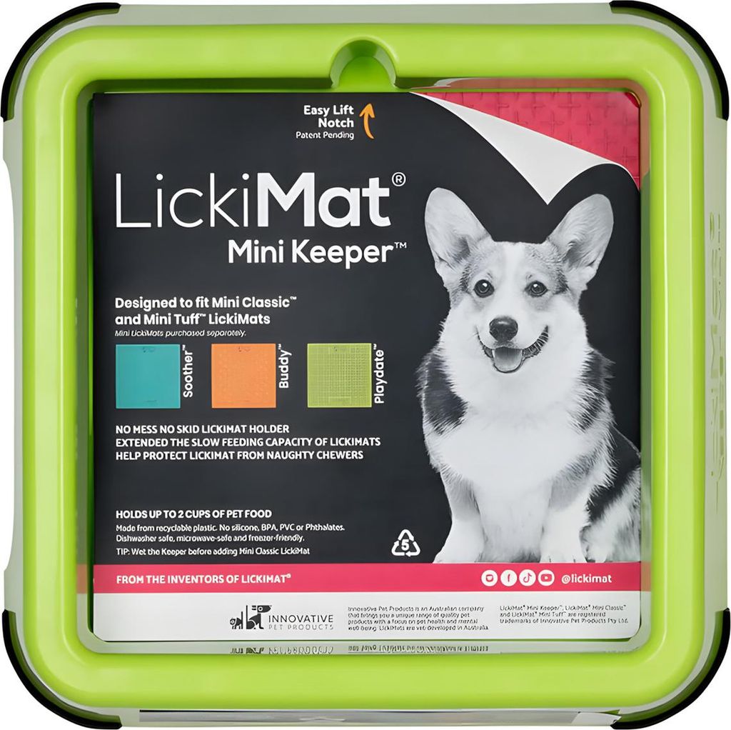 LickiMat Mini Keeper green