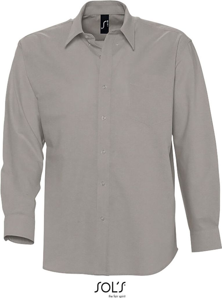 SOL'S Uomo Camicia Oxford Boston a maniche lunghe Immagine del prodotto 