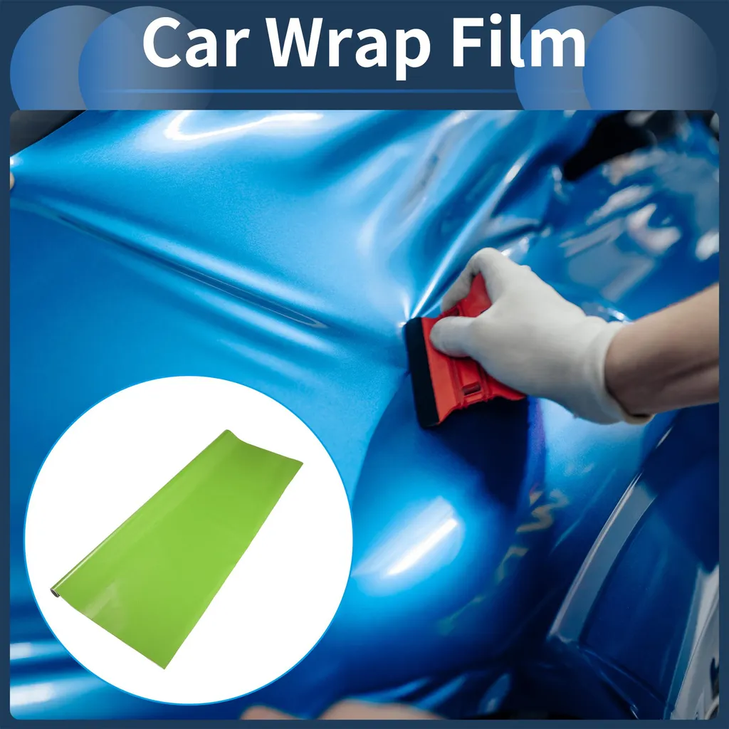 Film Covering Vert Mat Anti-Rayures 182x152 cm, Protection PVC Durable