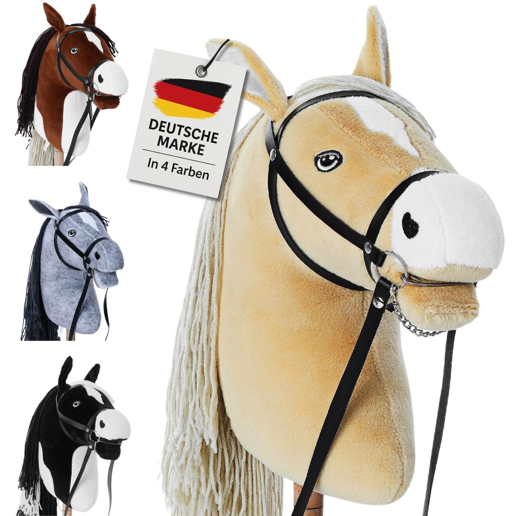Hoofly® Hobby Horse Beige (Haflinger) - Cavallo da Immagine del prodotto 