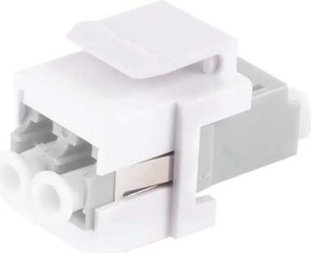 Connecteur LC-LC Duplex shiverpeaks BASIC-S Keystone Beige BS08-10204