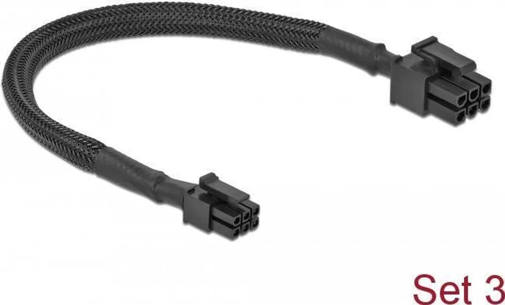 Kit de Câbles d'Alimentation Delock 86735 pour Apple Mac Pro 2019