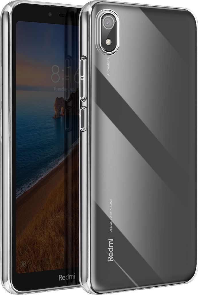 Avizar, Schutzhülle für Xiaomi Redmi 7A Silikon Ultradünn, Transparent