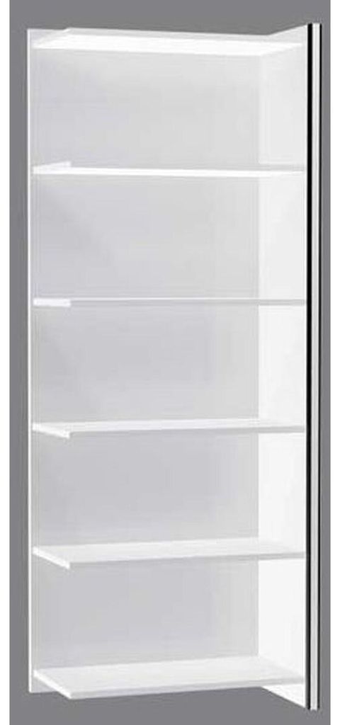 Anbauregal Aveto 5OH BxTxH 780x380x1830mm weiß Produktbild 