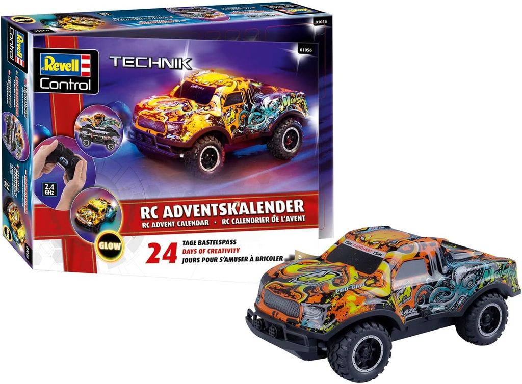 Revell RC Adventskalender "Christmas Driver", schaal 1:22 Productafbeelding 