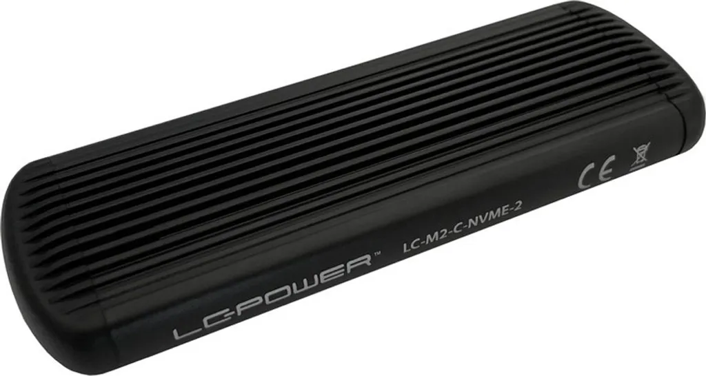 Case SSD M.2 NVMe Portatile LC-Power USB 3.2 10Gb/s Professionale