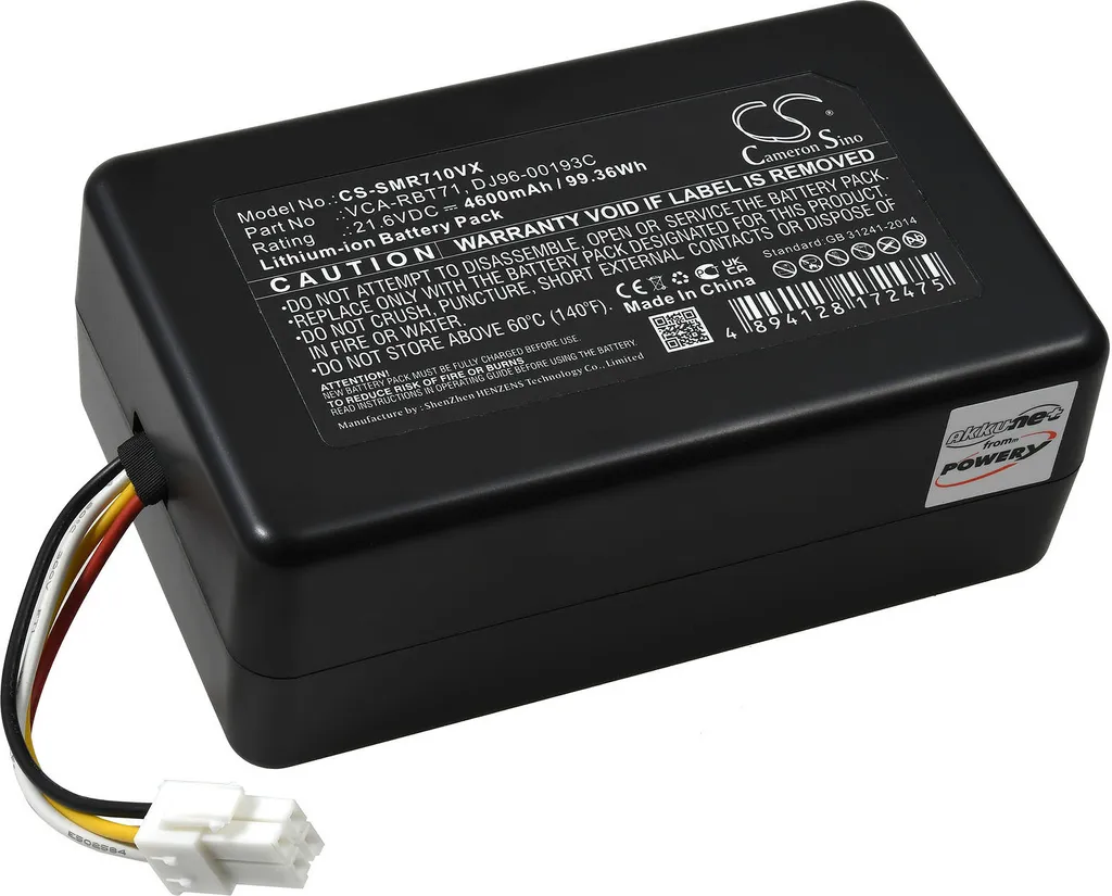 Réparer l'autonomie de votre Samsung PowerBot R7040 avec cette batterie