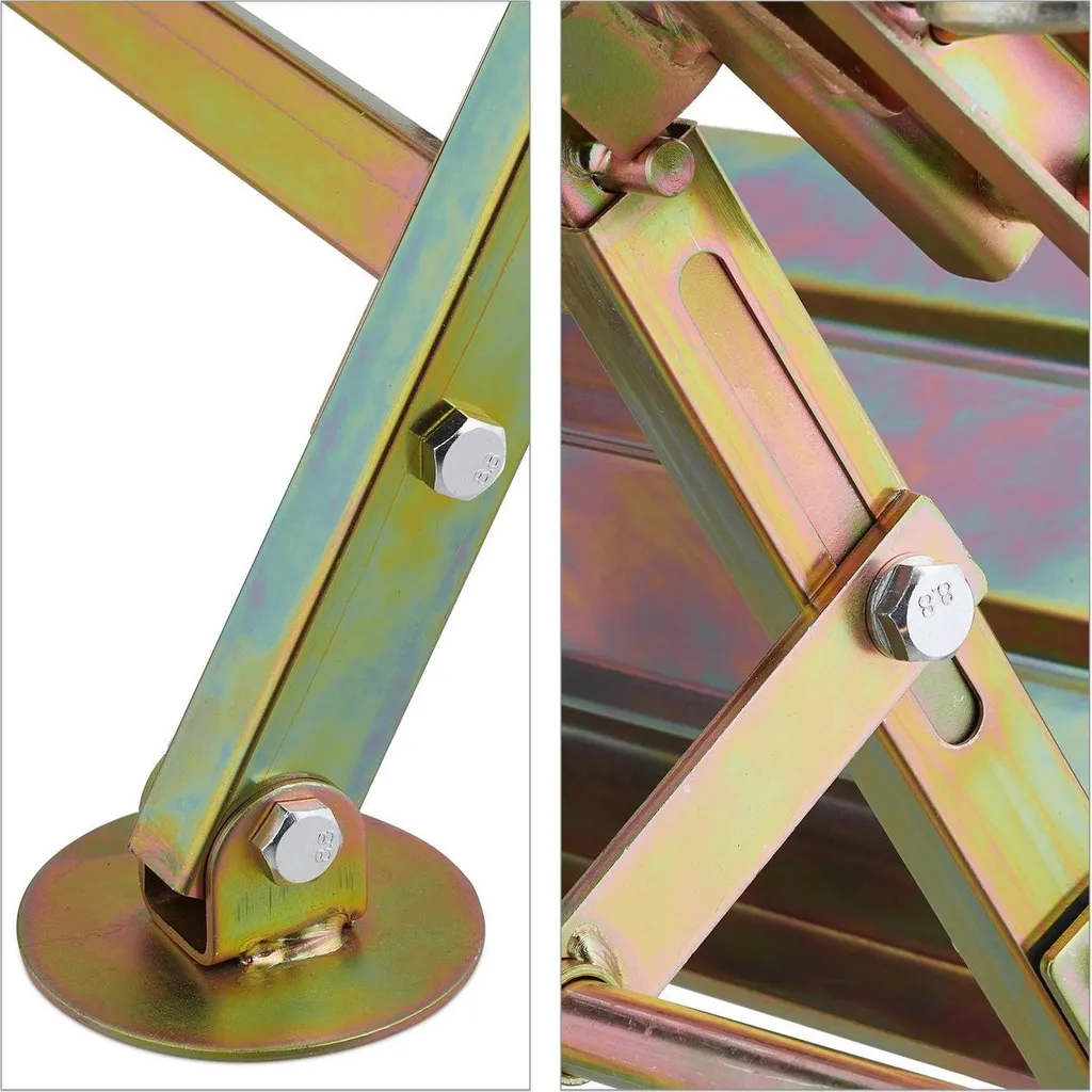 Support de Scie avec Support de Tronçonneuse - Chevalet de Sciage Acier - 9