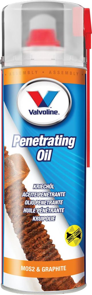 VALVOLINE 500 Milliliter Kriechöl Autopflege VAL PENETRATING OIL SW