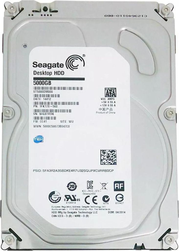 Disco rigido Seagate da 5 TB, HDD da 3,5", SATA 3, 5900 Immagine del prodotto 