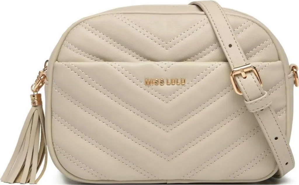 Borsa a Tracolla Donna con Hardware Oro | Crossbody Bag Media Elegante