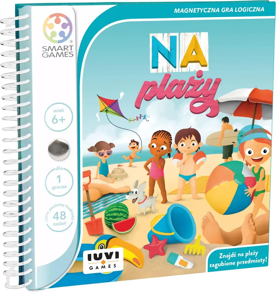 Smart Games On the Beach IUVI : Jeu de Plage avec 48 Défis Évolutifs