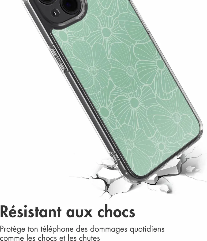 custodia imoshion Design per Apple iPhone 14 - Botanica - 5