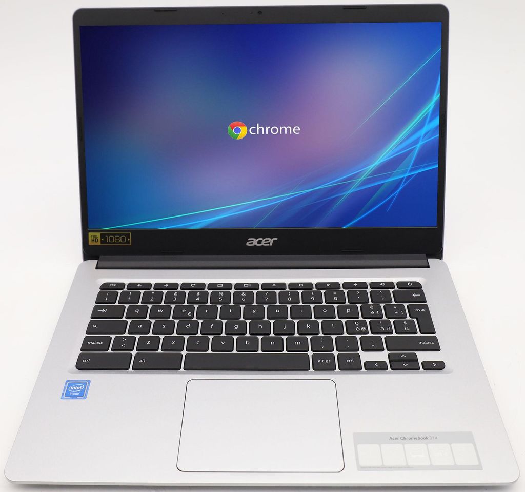 Acer Chromebook 14 CB314-1H-C0U7 silber Celeron N4020 4GB Produktbild 