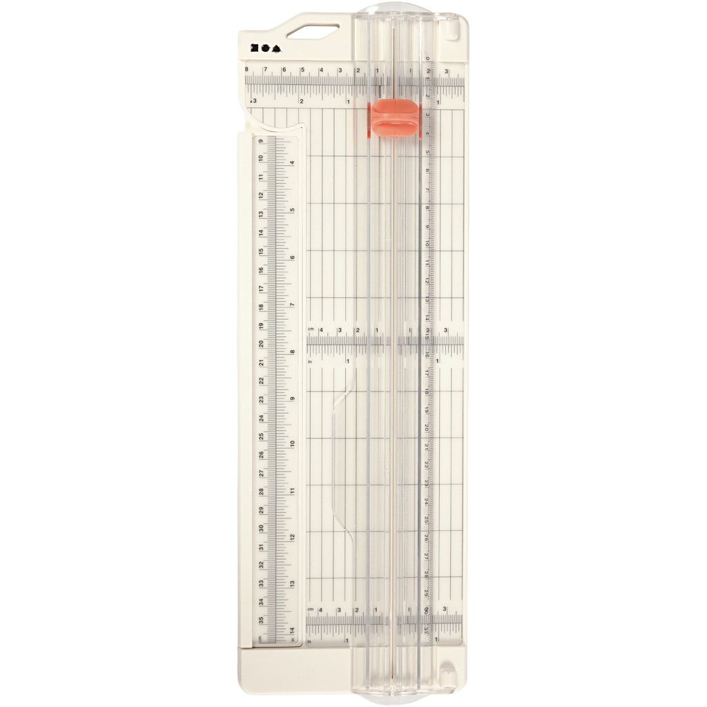 creativ company Papierschneider A4 12.5x37 cm Papierschneidemaschine Bürobedarf